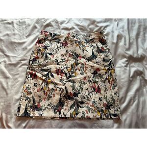 Westport Floral Print Skort Woman’s Size Small